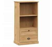 vidaXL Bibliothèque Vigo 60x35x114,5 cm Bois Massif de pin, étagère, étagère à Livres, Armoire d'affichage, Armoire de Rangement, étagère de Rangement