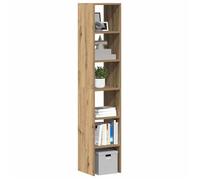 vidaXL Bibliothèques 2 pcs empilable chêne artisanal bois d'ingénierie, étagère, étagère à livres, support de livre, armoire 858820