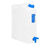 vidaXL Bidon d'eau avec robinet distributeur de savon 20 L plastique