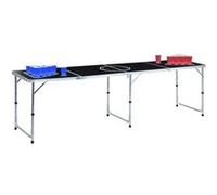 vidaXL Bierpongtafel met bekers en ballen inklapbaar 240 cm3056793 Multicolore G