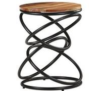 Bijzettafel 40x40x52 cm massief acaciahout321059