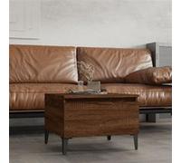 Vidaxl Table D'appoint Chêne Marron 50x46x35 Cm Bois D'ingénierie Marron
