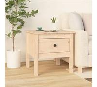 813794 vidaXL Table d'appoint 50x50x49 cm Bois massif de pin