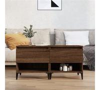 Vidaxl Tables D'appoint 2 Pcs Chêne Marron 50x46x50 Cm Bois Ingénierie Marron