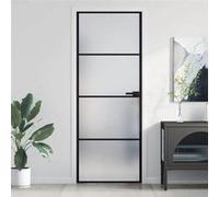 vidaXL Porte intérieure mince noir 76x201,5 cm verre trempé aluminium Noir https://www.fnac.com/mp49358399/vidaXL-Porte-interieure-mince-noir-76x201-5-cm-verre-trempe-aluminium/w-4?oref=0fdc8d85-6a00-9612-cc5a-ac7e8b1db504