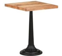 vidaXL Bistrotafel 60x60x76 cm massief acaciahout321091 Brun G