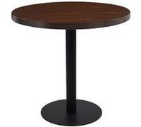 vidaXL Bistrotafel 80 cm MDF donkerbruin286425 Brun G