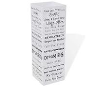 Blanc Carré Porte-parapluie Stockage pour cannes bâtons Acier 48,5 cm