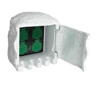 vidaXL Bloc de 4 Prises Extérieur et Protection Étanche Jardin Terrasse Patio 40589