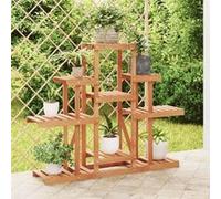vidaXL Support ¿¿ fleurs 110x25x96 cm bois massif de sapin
