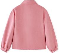 vidaXL Blouse pour enfants avec manches lanterne vieux rose 128