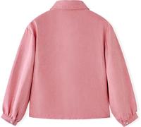 vidaXL Blouse pour enfants avec manches lanternes vieux rose 92