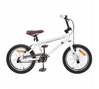 vidaXL BMX 16 Pouces pour 5-8 ans Blanc 42009727