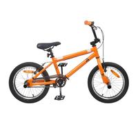 vidaXL BMX 18 Pouces pour Les Enfants de 7 à 10 Ans Orange