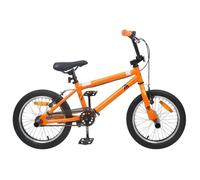 vidaXL BMX 18 Pouces pour Les Enfants de 7 à 10 Ans Orange
