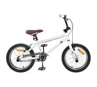 vidaXL BMX 20 Pouces pour Les Plus de 9 Ans Blanc