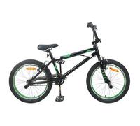 vidaXL BMX 20 Pouces pour les plus de 9 ans Noir 42009752