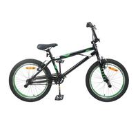 vidaXL BMX 20 Pouces pour les plus de 9 ans Noir 42009752