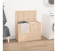 vidaXL Bo?te ¿¿ linge 88,5x44x66 cm Bois massif de pin