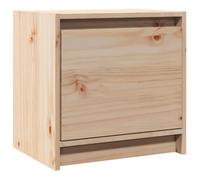 vidaXL Bois de Pin Massif Table de Chevet Table de Nuit Armoire de Chevet Armoire de Lit Chambre à Coucher Maison Intérieur 40x30,5x40 cm