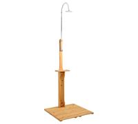 vidaXL Bois Douche de Jardin Piscine Camping Extérieur Terrasse Cour Arrière
