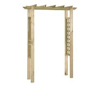 vidaXL Arche pour rosiers 150 x 50 x 200 cm Bois imprégné 41912