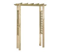 vidaXL Arche pour rosiers 150 x 50 x 200 cm Bois imprégné 41912
