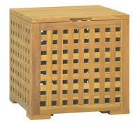 Vidaxl Boîte À Corde 40x40x40 Cm Bois Massif De Teck
