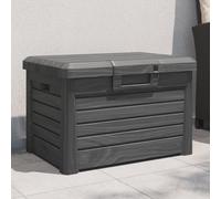 Vidaxl Boîte À Coussins D'extérieur Anthracite Polypropylène