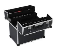 vidaXL Boîte à outils 38x22,5x34 cm noir alu