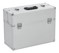 vidaXL Boîte à outils 47 x 36 x 20 cm Argenté Aluminium Gris G