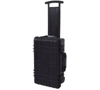 vidaXL Valise à outils coffre multifonctionnel 140304 avec mousse intérieure – Noir