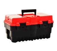 vidaXL Boîte à outils Plastique 462x256x242 mm Rouge Rouge G