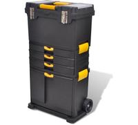 vidaXL Trolley à outils portable – Servante / Valise de rangement