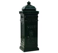 Boîte aux lettres à pilier Aluminium Vintage antirouille Vert
