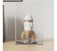 vidaXL Boîte d'affichage transparente 17x12x25 cm acrylique