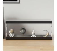 vidaXL Boîte d'affichage transparente 34x16x14 cm acrylique