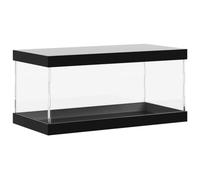 vidaXL Boîte d'Affichage Transparente, Vitrine en Acrylique, Boîte de Présentation, Boîte de Rangement pour Collections Jouets Bijoux, 30x15x14 cm Acrylique