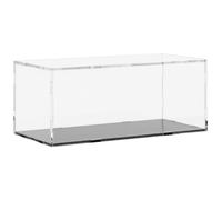 vidaXL Vitrine transparente 34x16x14 cm acrylique