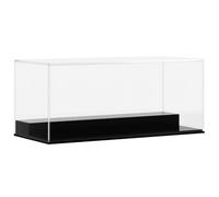 vidaXL Boîte d'Affichage Transparente, Vitrine en Acrylique, Boîte de Présentation, Boîte de Rangement pour Collections Jouets Bijoux, 19,5x8,5x8,5 cm Acrylique