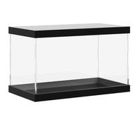 vidaXL Boîte d'Affichage Transparente, Vitrine en Acrylique, Boîte de Présentation, Boîte de Rangement pour Collections Jouets Bijoux, 31x17x19 cm Acrylique Transparent G