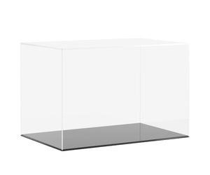 vidaXL Boîte d'Affichage Transparente, Vitrine en Acrylique, Boîte de Présentation, Boîte de Rangement pour Collections Jouets Bijoux, 56x36x37 cm Acrylique