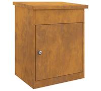 Vidaxl Boîte De Dépôt De Colis Rouillé 44 X 35 X 59 Cm