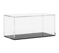 vidaXL Boîte de présentation acrylique transparente 30 x 15 x 14 cm