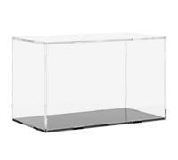 Boîte d'affichage transparente 31x17x19 cm acrylique