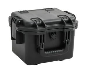 vidaXL Boîte de Protection Rangement pour équipement Caméra 27x24,6x12,4 cm Noir