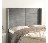 Vidaxl Boîte De Rangement Avec Treillis Gris 99x55x160cm Acacia Solide Gris