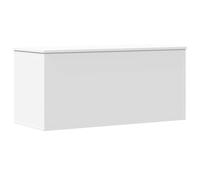 vidaXL Boîte de rangement blanc 100 x 42 x 46 cm – Bois d'ingénierie