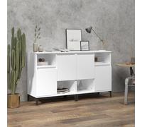 vidaXL Boîte de rangement chêne fumé 30x35x35 cm bois d'ingénierie Marron