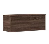 vidaXL Boîte de Rangement chêne Marron 90x35x35 cm Bois d'ingénierie, boîte à couvertures, Coffre de Rangement, boîte de Rangement pour vêtements